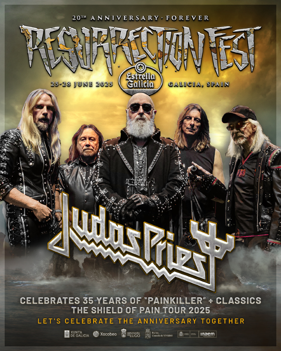 Y PARA LOS QUE NO OS HABÍAIS ENTERADO... 💣

JUDAS PRIEST CELEBRARÁ LOS 35 AÑOS DE “PAINKILLER” EN EL ANIVERSARIO DEL RESURRECTION FEST

Tras su paso arrollador hace 3 años en el Resurrection Fest con su gira “50 HEAVY METAL YEARS”, los británicos Judas Priest <a href="/judaspriest/">Judas Priest</a>