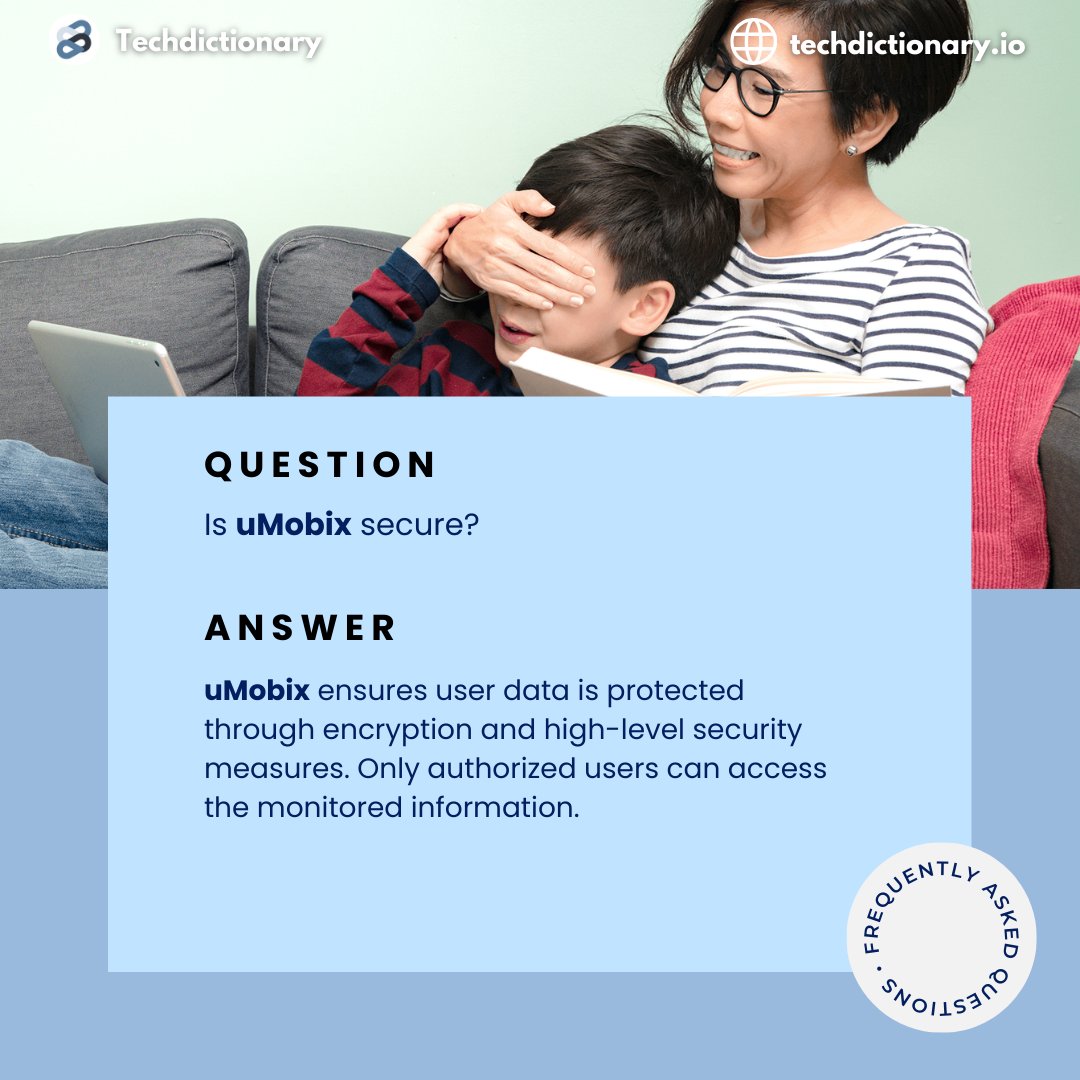 TechDictionaryy's tweet photo. [FAQ] Frequently Asked Questions When Using Umobix | Part 1
#uMobix #ParentalControl #KidsSafety #OnlineSafety #FamilyTech #DigitalParenting #MobileMonitoring #ChildSafety #TechForParents #ScreenTime #SafeKidsOnline #MonitorYourKids #ParentingInTheDigitalAge #TechToolsForParents #SocialMediaSafety