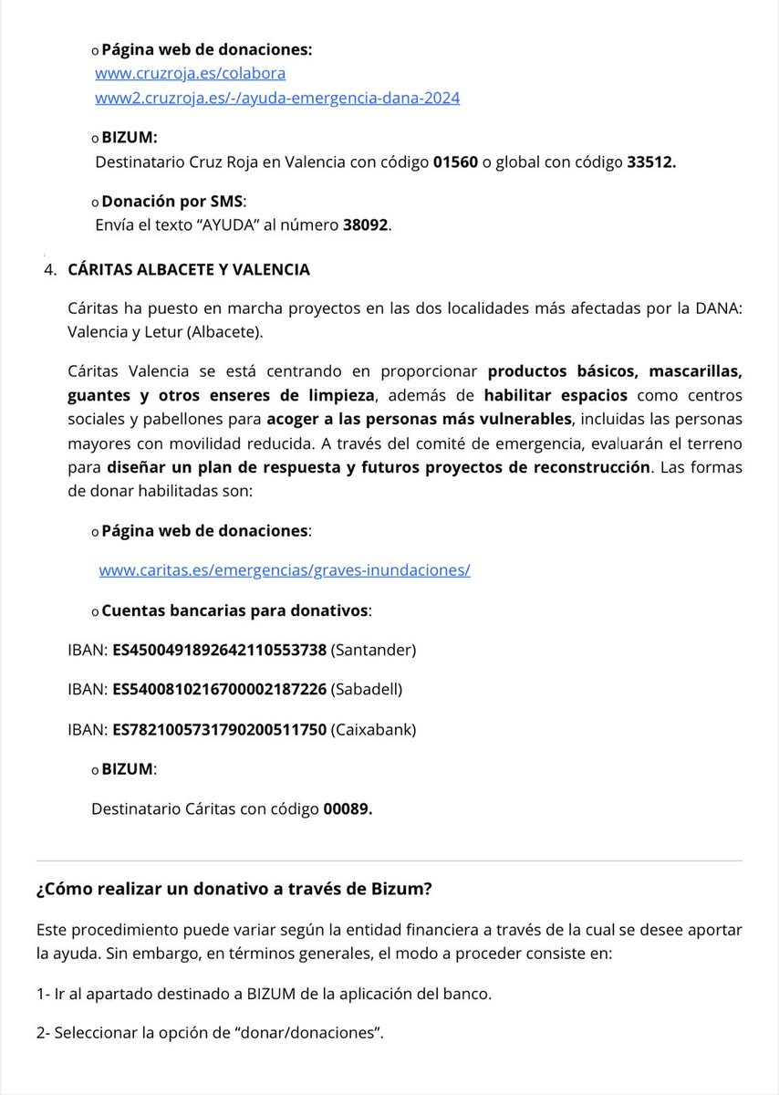 EmbEspBelgica's tweet photo. CANALES DE AYUDA DANA https://t.co/TsNUpBVpw8