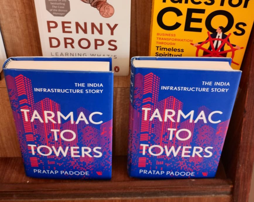 We love ending our week at a bookstore! 

You can pick up <a href="/PratapPadode/">Pratap Padode</a>’s Tarmac to Towers from bookshops near you.