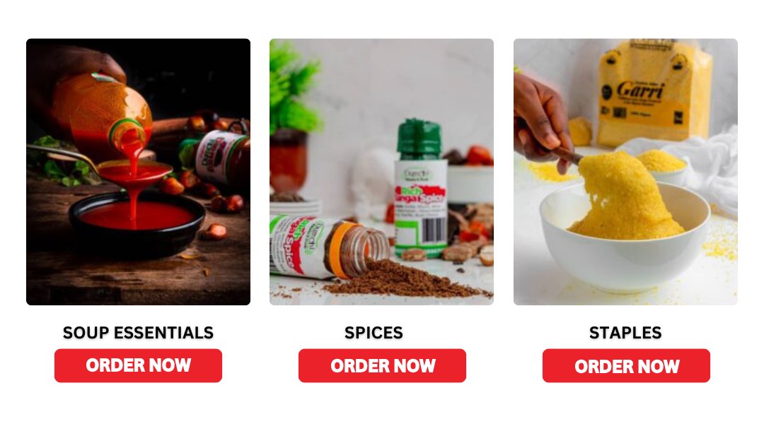 DumchiFoods's tweet photo. We’re back, X fam! 

It’s been a while, but we’re excited to bring you more of what you love—authentic Nigerian flavors, recipes, food tips, and much more.

#dumchifoods #spices #soupessentials #staples Danny Asake Morayo Apologize #SpicesInLagos https://t.co/mZu4X8Sqrz