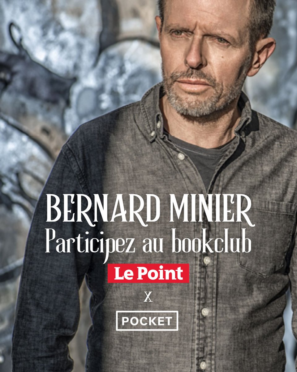 Pocket_Editions's tweet photo. Participez au bookclub de Bernard Minier ! 🐈‍⬛📖
Retrouvez toutes les infos pour participer sur ce lien :
👉 https://t.co/7IBAH7Nf2g https://t.co/IInhJw3h14