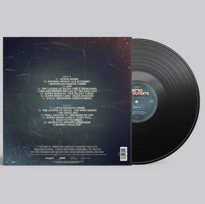 Aujourd’hui, j’ai le plaisir de vous annoncer la sortie du vinyle "Rétro Découverte Vol. 1", qui compile des morceaux emblématiques que j’ai pu faire pour la chronique d’ <a href="/EzEdward1/">Edward</a> ces trois dernières années.