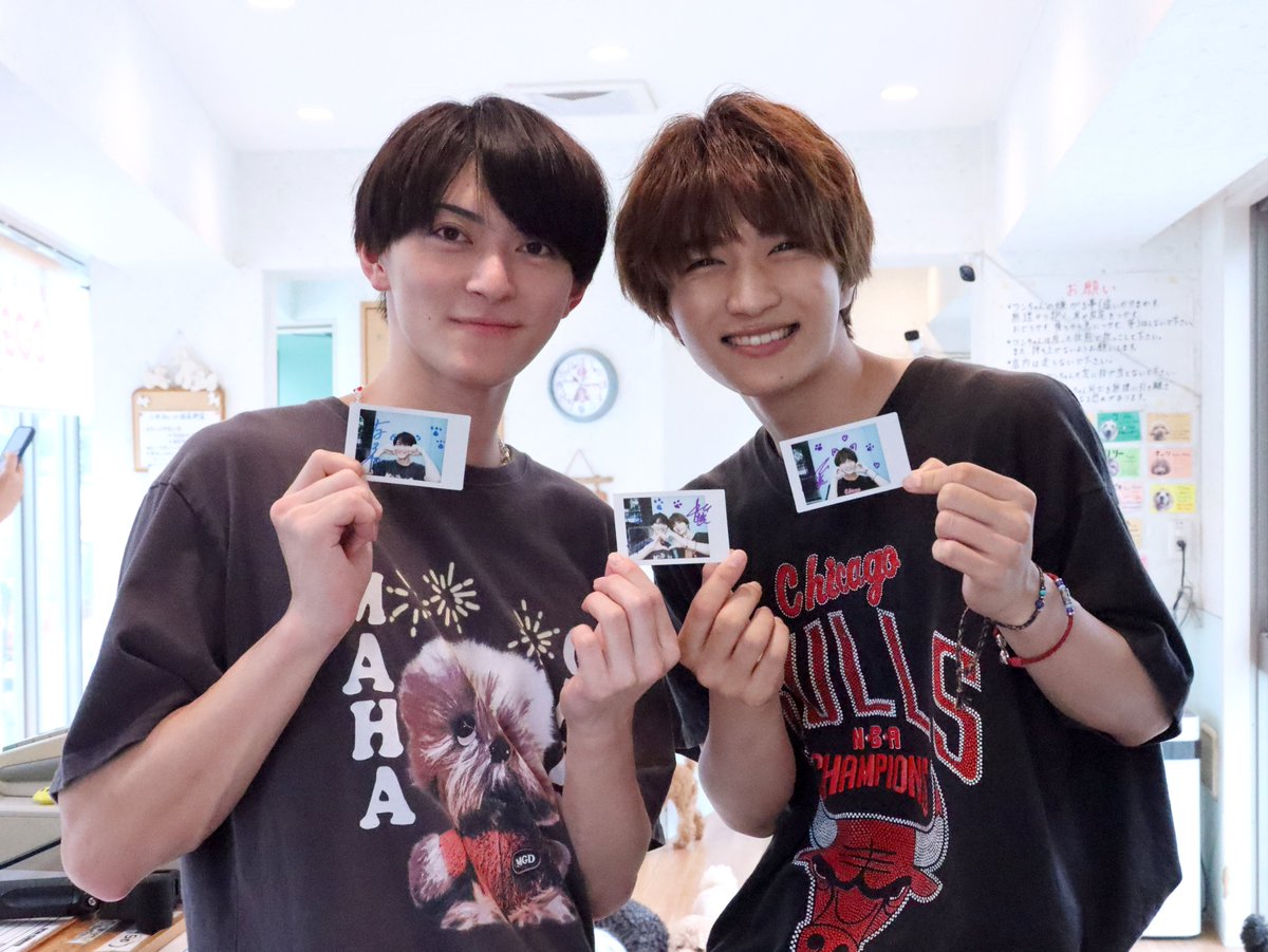 STARDUSTWEB 🎁 ／ #弓木大和 ＆ #知念英和 直筆サイン入りチェキ【3⃣