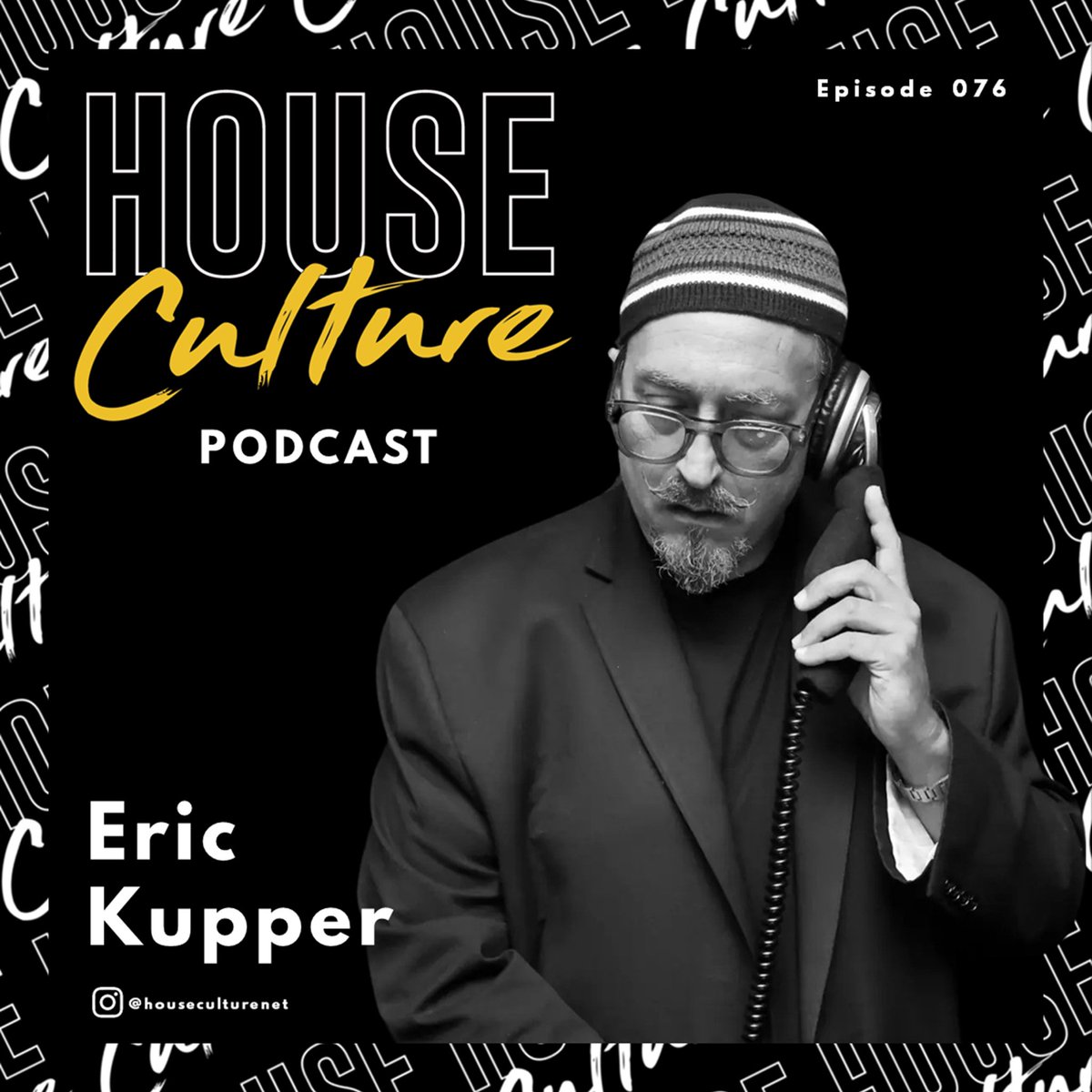 .<a href="/EricKupper/">Eric Kupper</a> joins <a href="/HouseCultureNet/">House Culture</a> on their latest podcast. The full interview is out now for streaming &gt;&gt; bit.ly/3UEdjIH