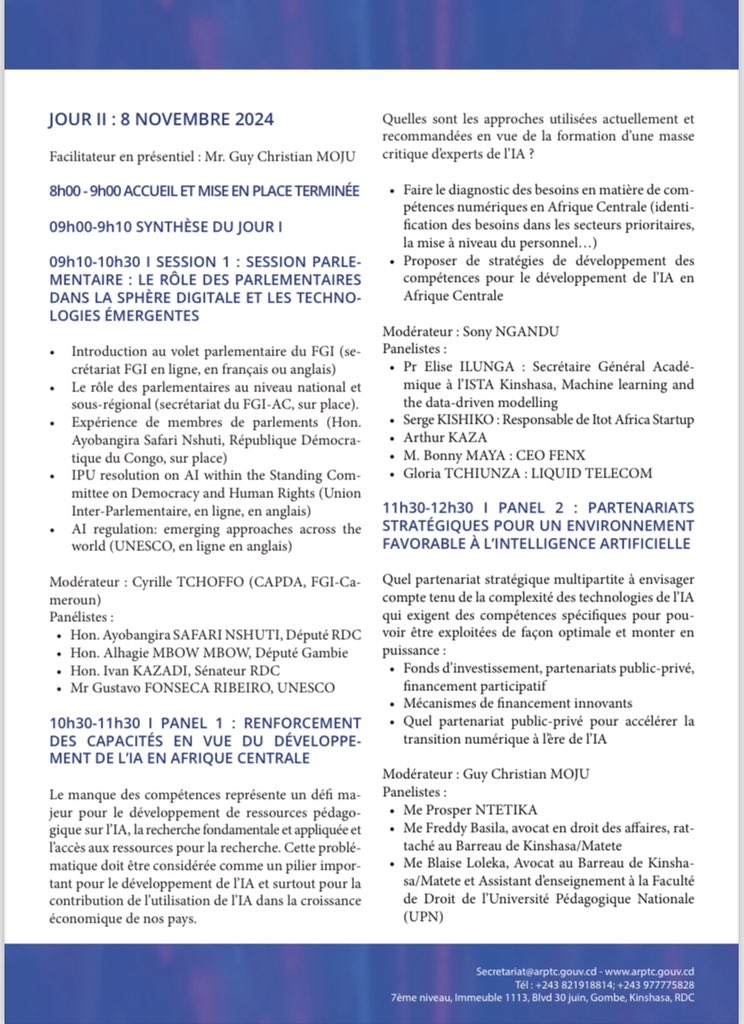 Central Africa IGF tweet media