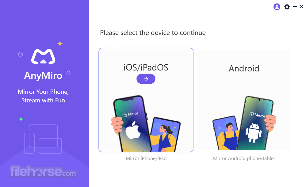 filehorse's tweet photo. AnyMiro: Mirror iOS/Android Screen to PC or Laptop (NEW🔥)

DOWNLOAD NOW 👉 https://t.co/xmio3TnUA3

A powerful screen mirroring #software for all live #streamers from various areas, like game players, artists, Vtubers, etc. https://t.co/MkFNKb3Knn