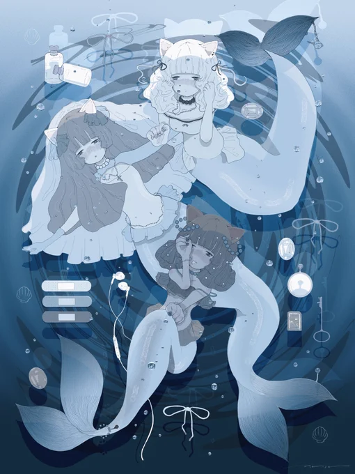 neco mermaid  