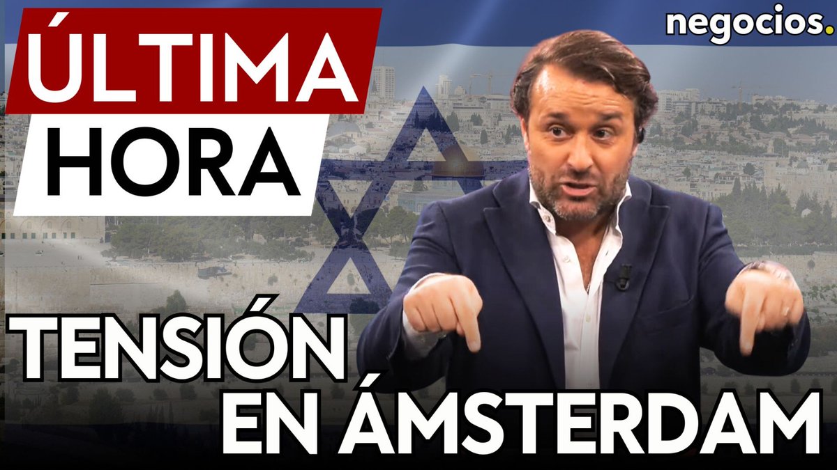 negocios_tv's tweet photo. ÚLTIMA HORA | Tensión en Ámsterdam: Israel estaría enviando aviones a recoger a sus ciudadanos
https://t.co/B6neak0Xfn
#amsterdam #israel #guerra #paz #netanyahu #occidente #telaviv #repatriar #futbol #holanda #deporte #ataques #ultimahora #vizner #negociostv https://t.co/DhIMbJqhjX