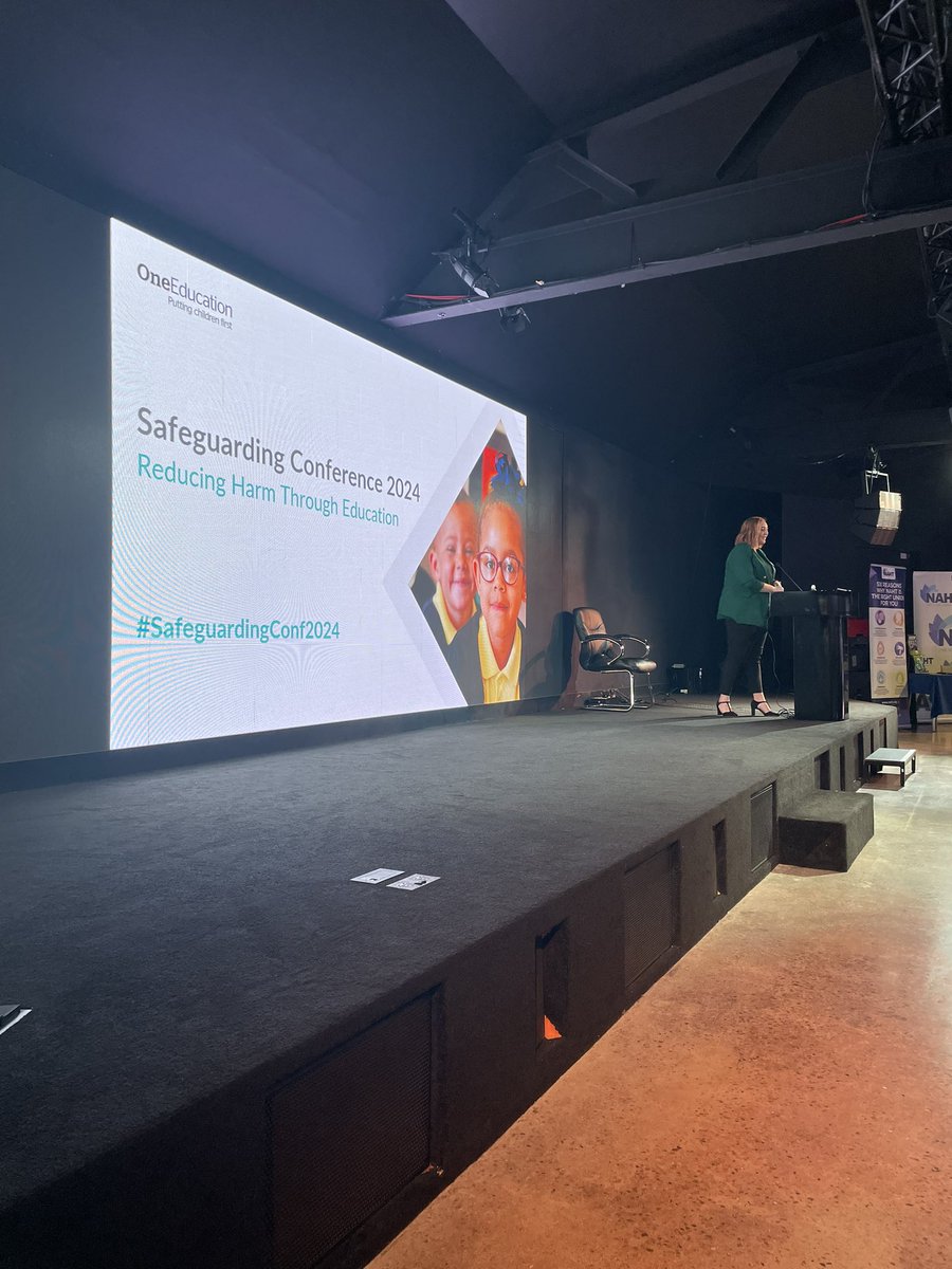 And we kick the day off with a welcome from <a href="/JessLaneOneEd/">Jess Lane</a>  our Head of Service 

#safeguardingconf24
