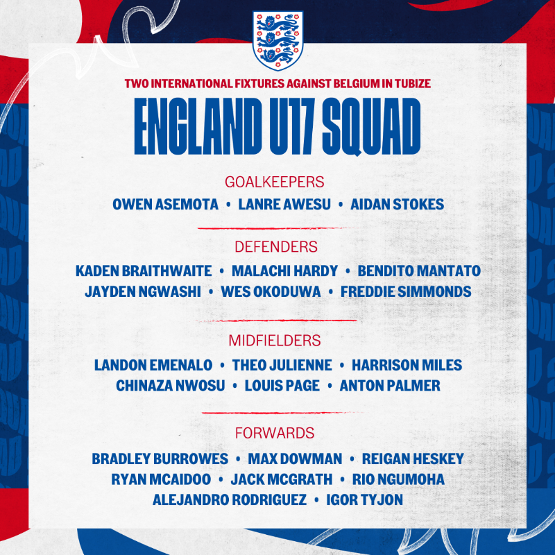 England's tweet photo. A double header for Neil Ryan's #YoungLions in Belgium ✈️