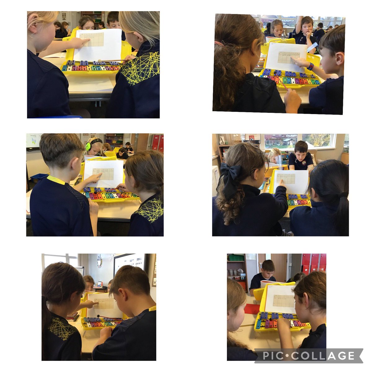 GA_Bury's tweet photo. #Year4GA is blessed with a musical flare! Using their knowledge of the ‘pentatonic scale’ and ‘ostinato’ patterns the children created their own 4 bar composition, inspired by the ‘sounds of the river. #MusicEdGA https://t.co/5WEI40oAeQ