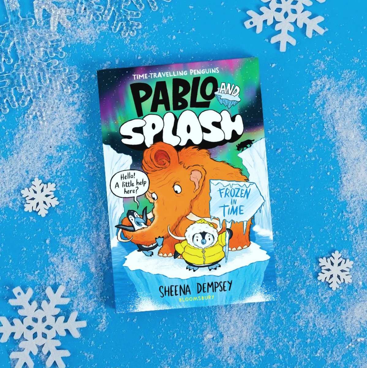 Pablo and Splash: Frozen in Time is out in the world as of yesterday!
Thanks to the mega team at <a href="/KidsBloomsbury/">Bloomsbury Kids & YA UK</a>! 

 I'll be celebrating from <a href="/Birdland_/">Birdland</a> this weekend, excitingly. Details below. 

<a href="/sallyanne_s/">Sallyanne Sweeney</a> 
<a href="/FictionFanatic1/">Alex Antscherl</a> 
<a href="/KidsBloomsbury/">Bloomsbury Kids & YA UK</a>