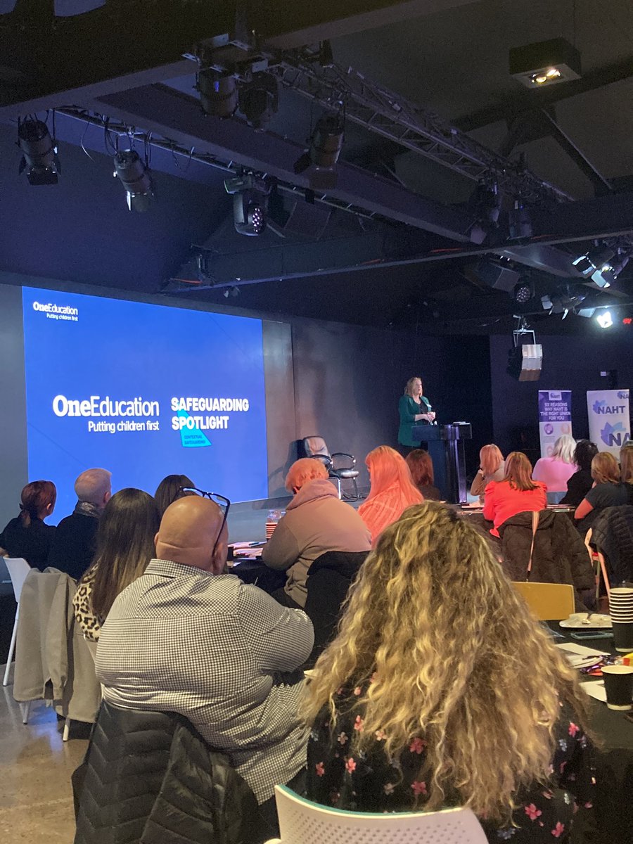 Great to hear from <a href="/JessLaneOneEd/">Jess Lane</a> to kick off the #SafeguardingConf2024!

Talking about the importance of our theme: Reducing Harm Through Education. 

Promoting a proactive and preventative approach to safeguarding 💪