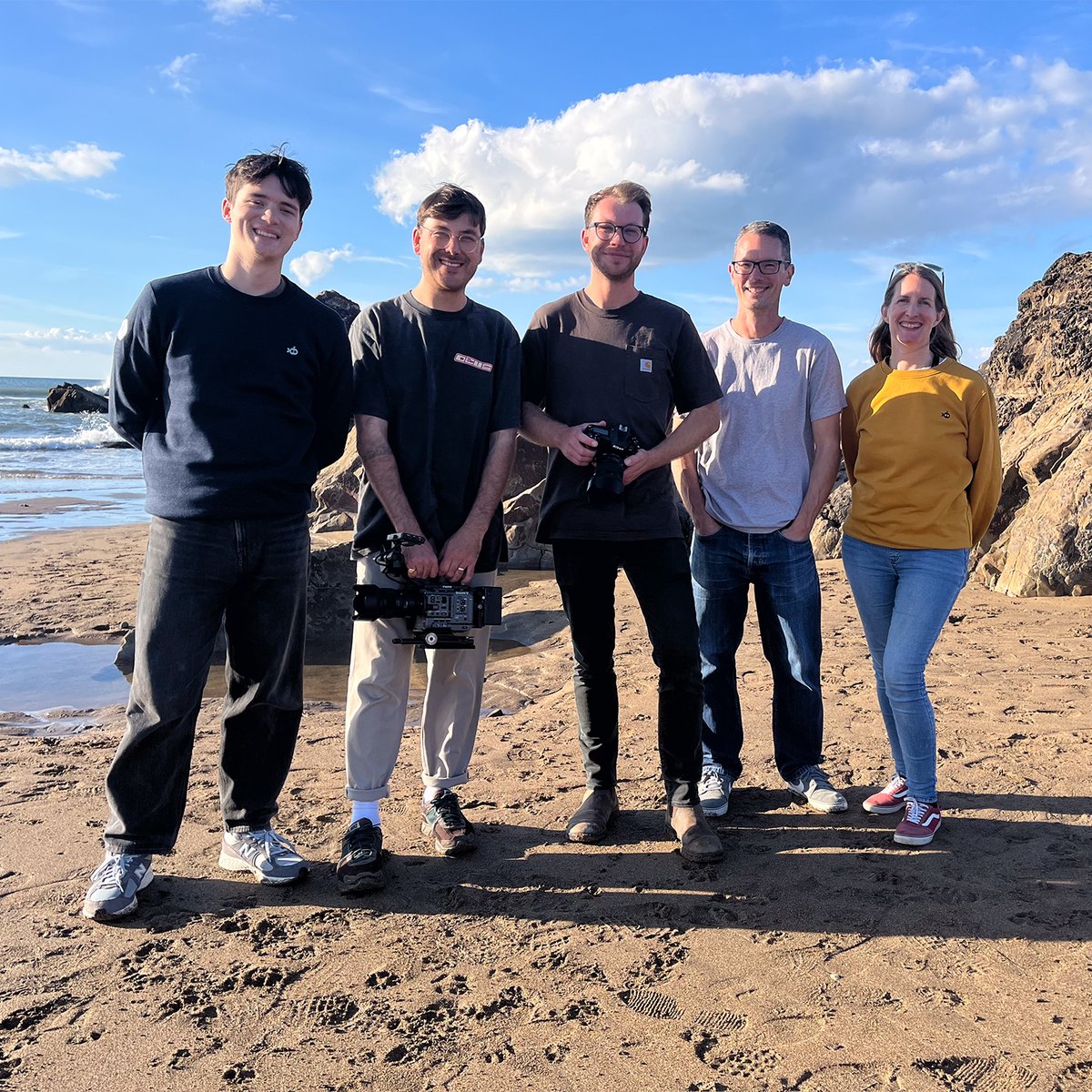 wearefathom's tweet photo. It was sunrise to sunset filming for Team Fathom in Bude, Cornwall for Regency Living. Here's some BTS and final shots from this Shoot.

Navigating brands since 2005 🧭

#integratedagency #brandingagency #advertisingagency #digitalagency #designagency #photoshoot #videoshoot https://t.co/wFqxwph29L
