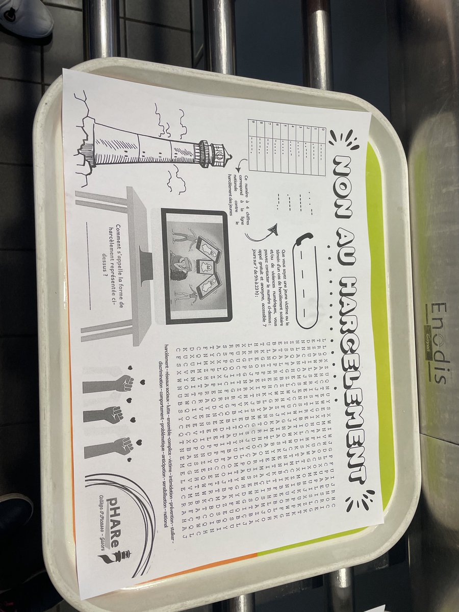 Hier, les élèves du collège p.picasso à ⁦<a href="/GisorsOfficiel/">Ville de Gisors</a>⁩ ont bénéficié d’une séquence relative à la prévention et la détection des situations de harcèlement, je remercie les ambassadeurs et l’équipe Phare pour leur implication
⁦<a href="/Fmarchand_27/">Frédéric Marchand</a>⁩ ⁦⁦<a href="/Merlin_Mikl/">MERLIN Michaël</a>⁩