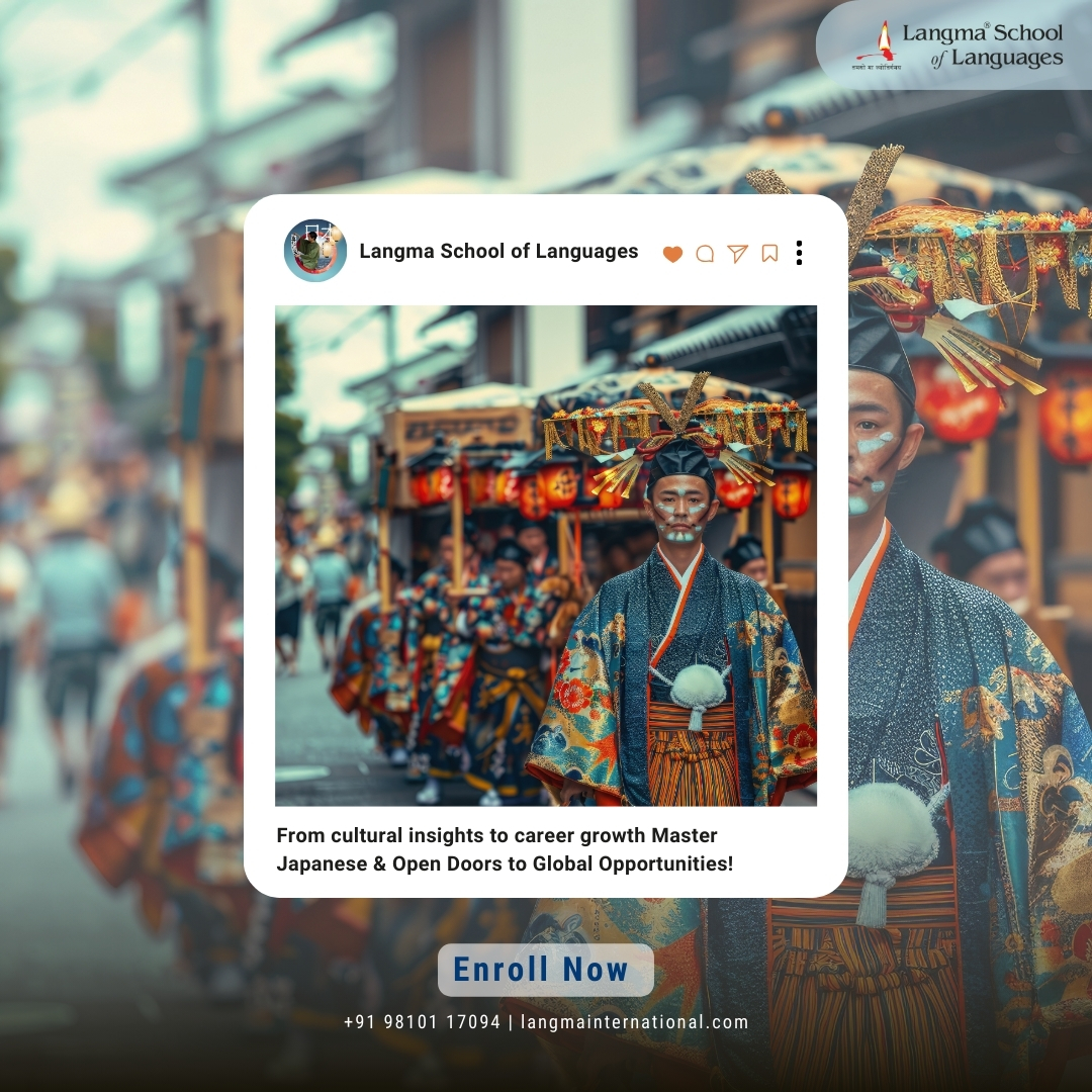Official_Langma's tweet image. 🎎 Curious about Japanese culture?
➡️ Langma’s Japanese Language Course gives you
the expertise, cultural knowledge, and skills you need
to thrive in a world where Japanese is key!
➡️➡️bit.ly/45W3A4Q
.
#japaneselanguagecourse #japaneselanguage
#foreignlanguagecourse