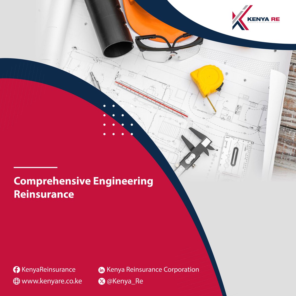 Kenya_Re's tweet photo. From infrastructure to everyday essentials, Kenya Reβs engineering reinsurance provides solutions to protect your projects. #EngineeringInsurance #RiskManagement #KenyaRe https://t.co/t9Rvej9ad5