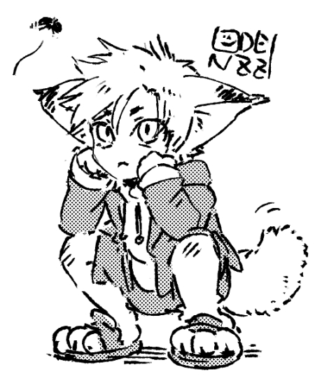 odenzzinoe's tweet photo. 虫が気になるハンジローくん https://t.co/VmZngaqe9D