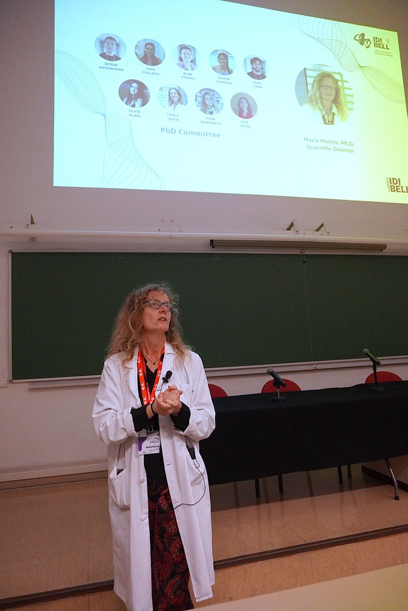 🚀The 9th edition of IDIBELL #PhDDay24 just started at UB <a href="/CampusBellvitge/">Campus Bellvitge UB</a>.
🦾This year the focus is #AI in biomedical research.
🎙️Dr. Maria Molina, Scientific Director, and Pilar Salamanca (<a href="/PredocsIDIBELL/">PreDOCS IDIBELL</a>), led the opening ceremony.