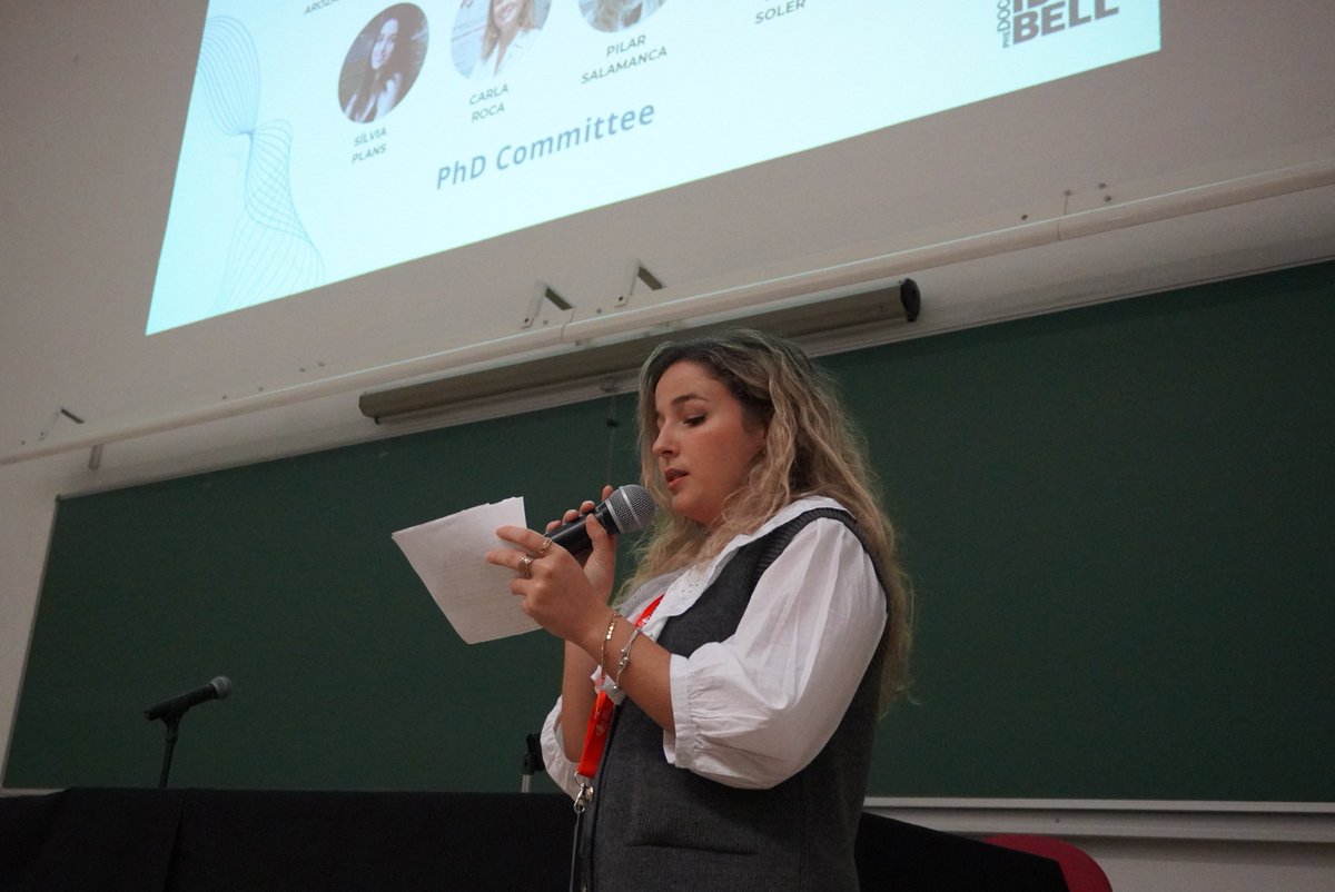 idibell_cat's tweet photo. 🚀The 9th edition of IDIBELL #PhDDay24 just started at UB @CampusBellvitge.
🦾This year the focus is #AI in biomedical research.
🎙️Dr. Maria Molina, Scientific Director, and Pilar Salamanca (@PredocsIDIBELL), led the opening ceremony. https://t.co/WT47YGmvhv