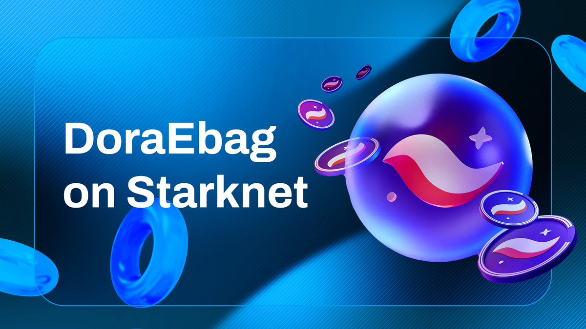 Dora_ebag's tweet photo. @Starknet unlocks fast, scalable, and secure staking for our users. Here’s why it’s the perfect platform for @DoraEbag’s innovative features. 🧵 👇 https://t.co/57QZFm0woX