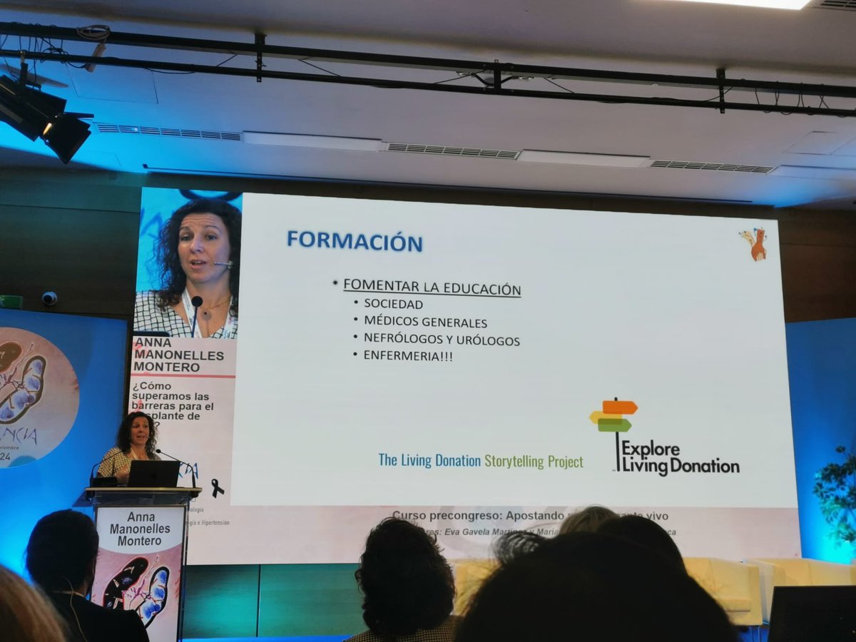 ¿Cómo fomentar la educación?🧐
- Presencia de "paciente experto"
- Médicos generales: fomentar el apoyo al donante
- Sociedades: educación al paciente
- Gran papel de la enfermería
- Rotación de residentes en unidad de donante vivo