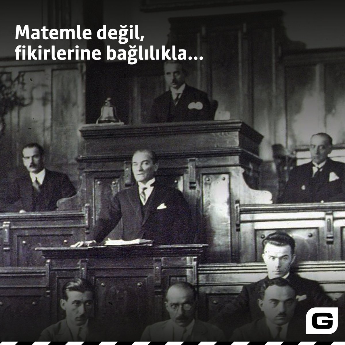 Ulu Önder Mustafa Kemal Atatürk'ü vefatının 86. yılında saygı ve özlemle anıyoruz.