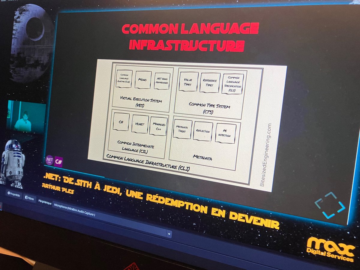 Arthur nous refait la genèse du dotnet core 🤓 #maxcamp2k24