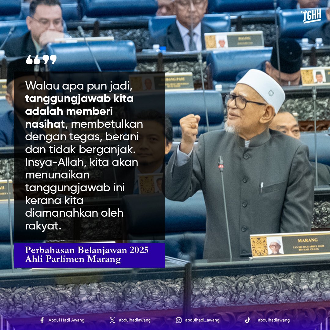 Abdul Hadi Awang tweet media