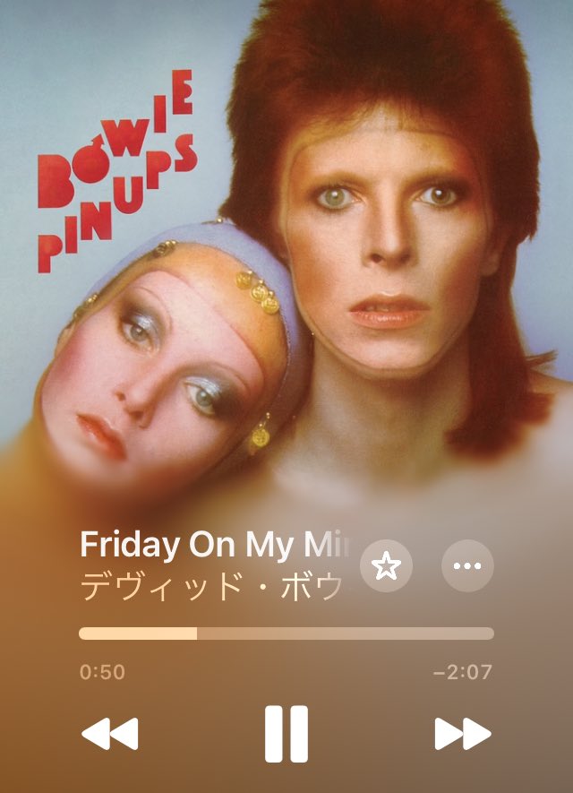 kumaichan901t's tweet photo. お疲れ金曜日。

今週を乗り切った。

やっと休みだ

ゆっくりしよー

#DavidBowie 
#ICantExplain 
#FridayOnMyMind 
#Sorrow 
#AnywazAnyhowAnwhere 
#NowPIaying https://t.co/8WneVxirTp
