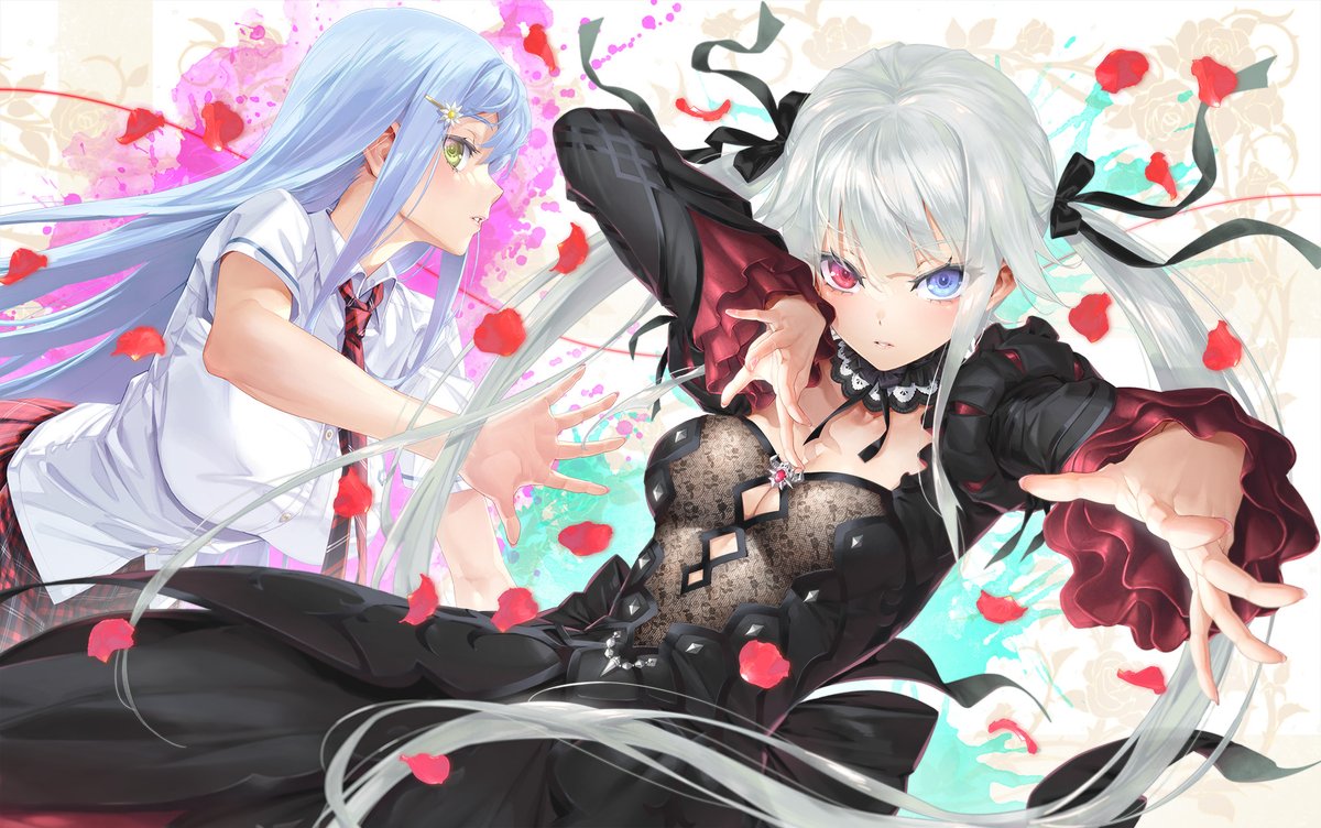 美少女万華鏡アートワークス、上巻表紙絵です。発売は12 月27 日になり