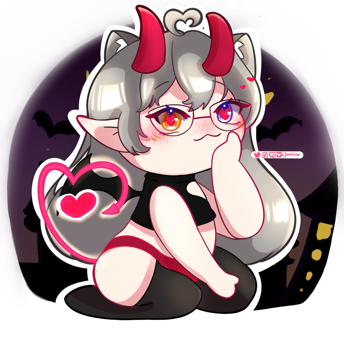 Juelseeee's tweet photo. YCH comm for @Smol_GAOnya ✨💗⊹ꮺ˚
#VGen #Vtuber #arttwt https://t.co/OHH5ubNt05