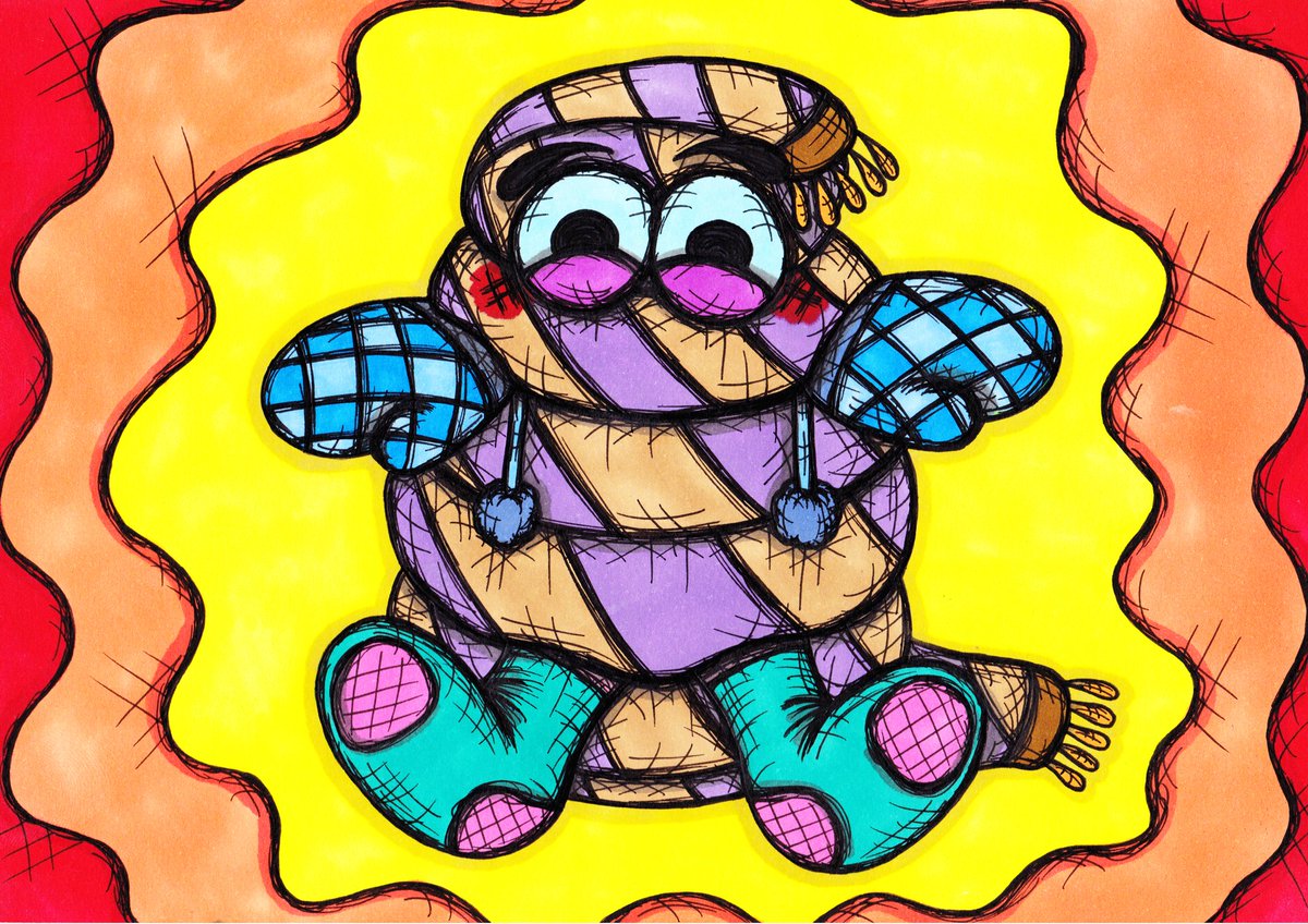 Cozy Critter - Scarf Imp. 

Done for <a href="/ArtClubIE/">ArtClub</a>'s Cozy prompt. 

#art #drawing #illustration #ink #sketch #promarkers #creature #monster #entity #critter #imp #scarf #mittens #gloves #socks #cozy #warm #bundledup #weird #strange #irishartist #irishart #ArtClubIE #lorcancassidy