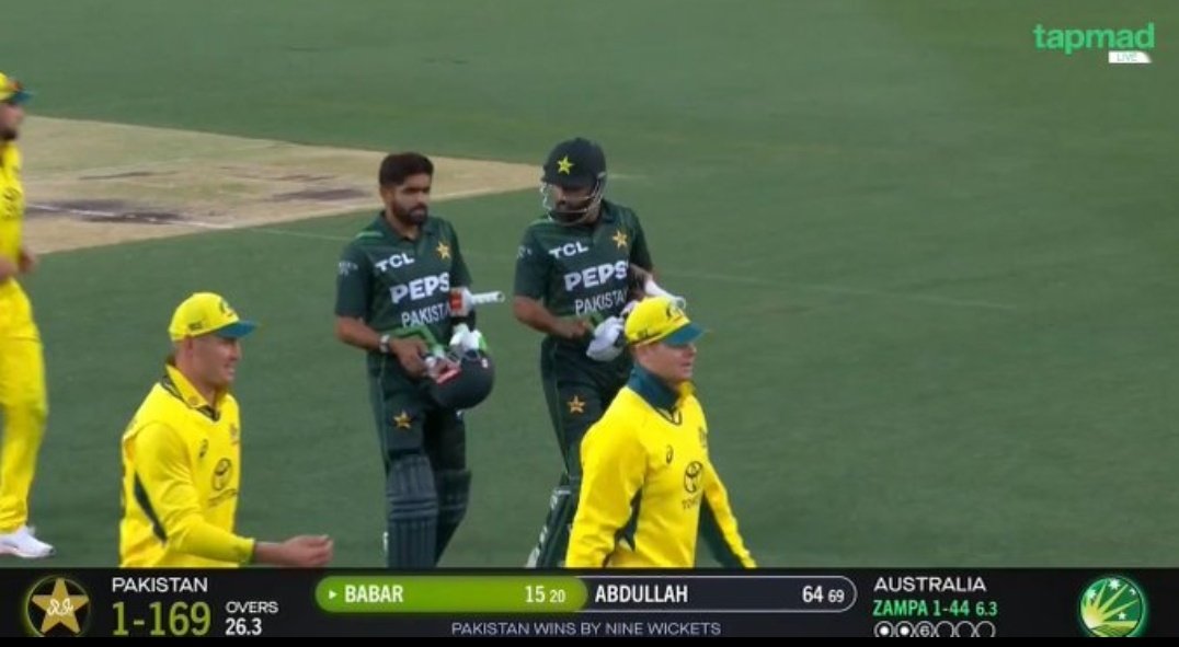 Pakistan Zindabad 🇵🇰
#AUSvPAK