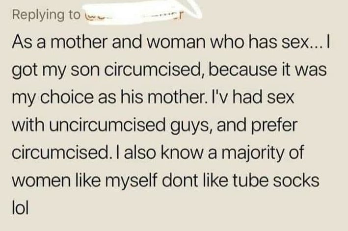 TheGuardianAn15's tweet image. I don't know what @NickJFuentes thought he was going to accomplish with his "Your body, my choice" post, but as an #intactivist, I'm finding the backlash rather delicious.
#circumcision #MyBodyMyChoice #IDidNotConsent #IAmNotThankful #SexCrime #BornPerfect #ChildAbuse #EndCGM