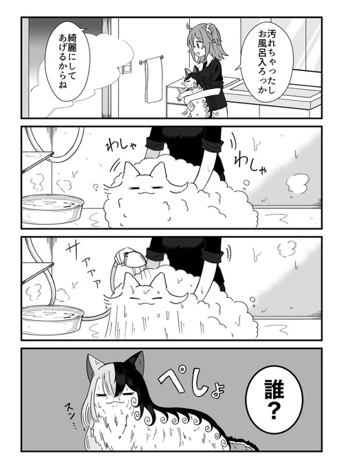 【FGO】お風呂に入るボ猫 