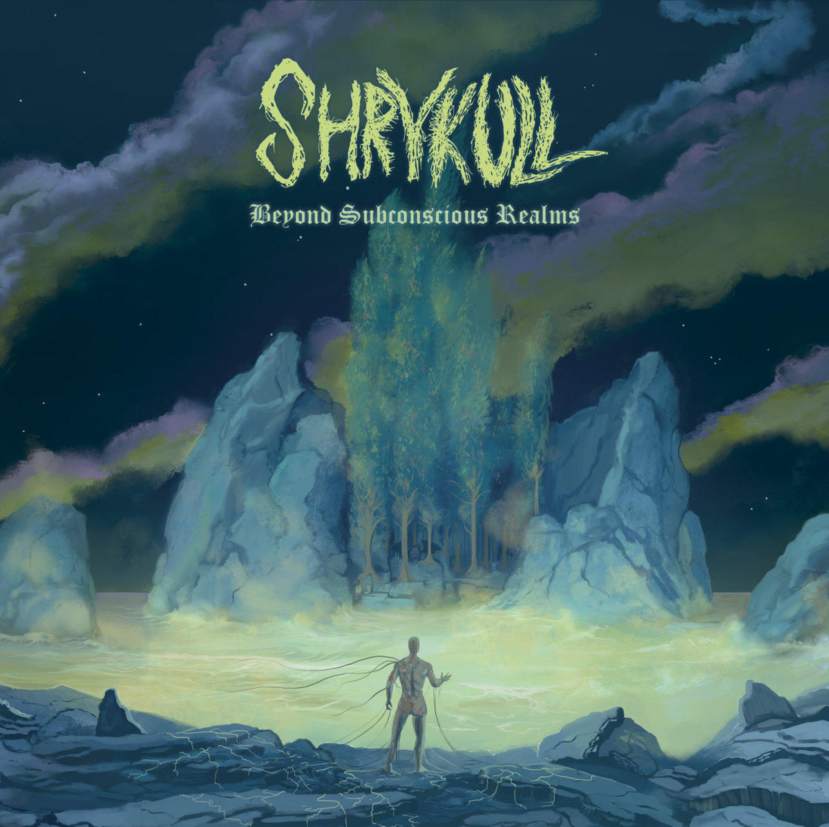Shrykull1's tweet photo. Our new album 'Beyond Subconscious Realms' is out on CD, tape &amp; streaming today, with vinyl shipping next month!

Big up Ian Boult at Stuck On A Name for recording it, @LukeOram for the amazing artwork, and RoadToMasochist &amp; EggyTapes for releasing it!

https://t.co/K0CshyjJgM https://t.co/L53X1vTtU8