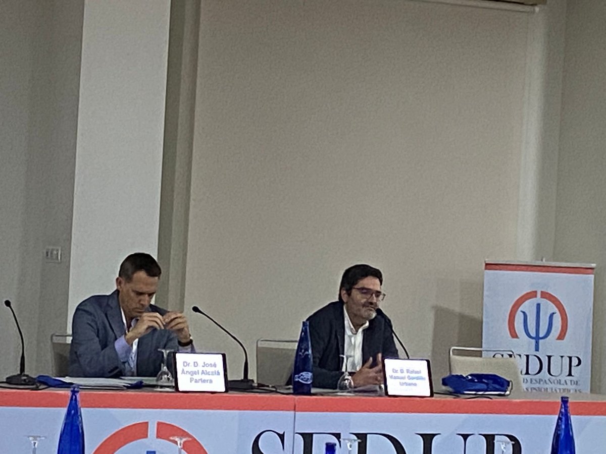 SEDUPoficial's tweet photo. 🔛Con el acto de inauguración da comienzo nuestro 9º Congreso Nacional.

👥Ponentes:
Dr. Rafael Manuel Gordillo Urbano
Dr. José Ángel Alcalá Partera

#sedup2024 https://t.co/Bxu9LlMCKU