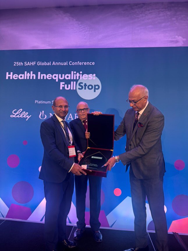 SAHF.ORG.UK (@southasianhf) on Twitter photo Huge congratulations to Dr. Kiran Patel, founder of the South Asian Health Foundation, on receiving the Lifetime Achievement Award! Honouring his dedication to advancing health equity and improving health outcomes in South Asian communities since 1999! #SAHF2024 <a href="/kamleshkhunti/">Prof Kamlesh Khunti</a> Huge congratulations to Dr. Kiran Patel, founder of the South Asian Health Foundation, on receiving the Lifetime Achievement Award! Honouring his dedication to advancing health equity and improving health outcomes in South Asian communities since 1999! #SAHF2024 <a href="/kamleshkhunti/">Prof Kamlesh Khunti</a>