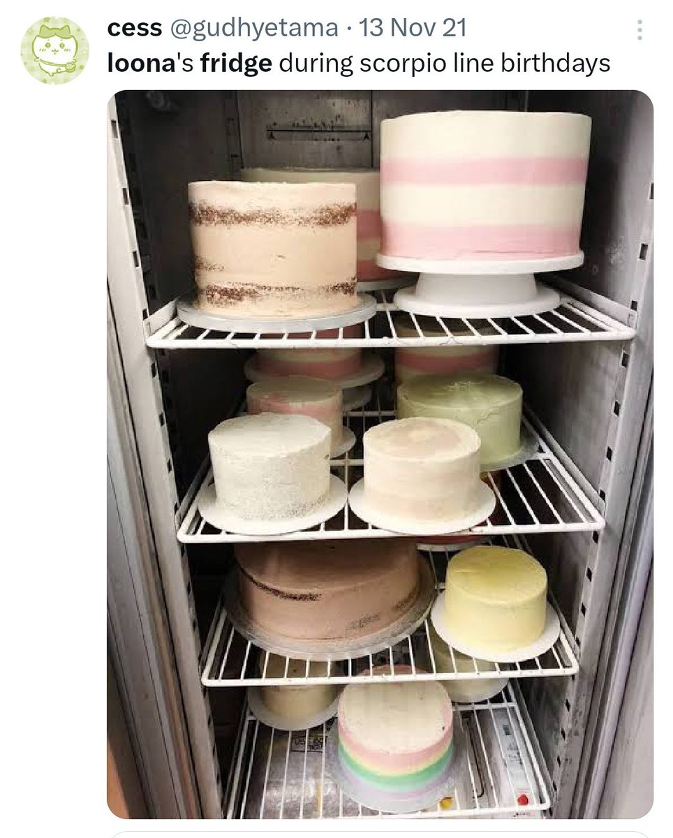 Loossemble's fridge this week