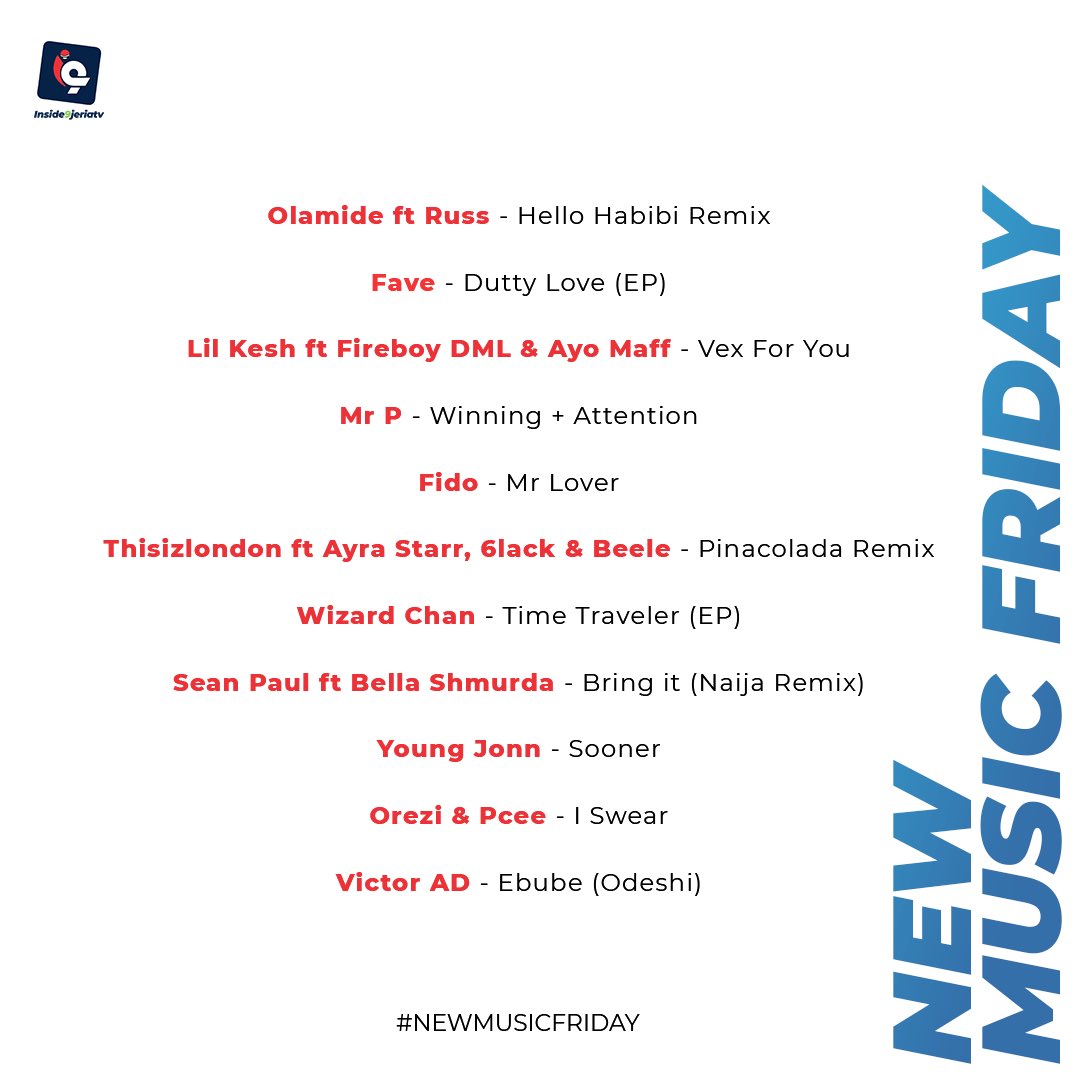 inside9jeria's tweet photo. New Music Friday https://t.co/zEBraivyYU