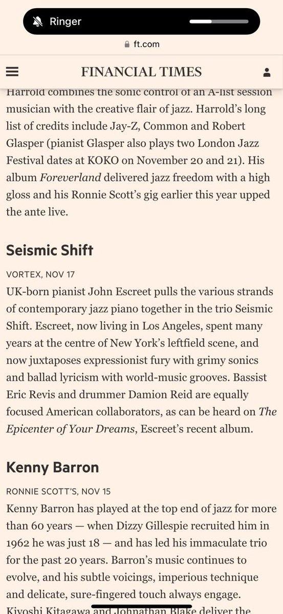 John Escreet tweet media