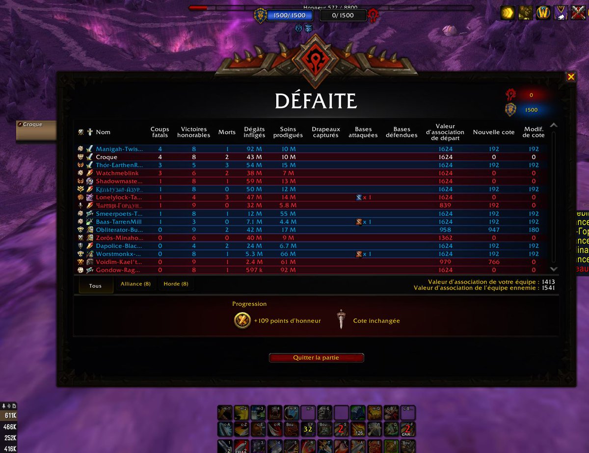 J'ai hâte de faire Solo PvP côté avec mon new perso !
Le solo côté en question: