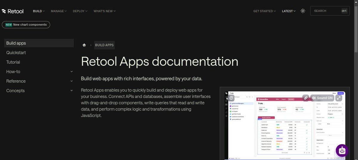 EndeleaDynamics's tweet image. Retool offers a drag-and-drop interface and pre-built components to help users create web and mobile apps quickly. #Baltasar #retool #EndeleaDynamics Follow our page for more tips..