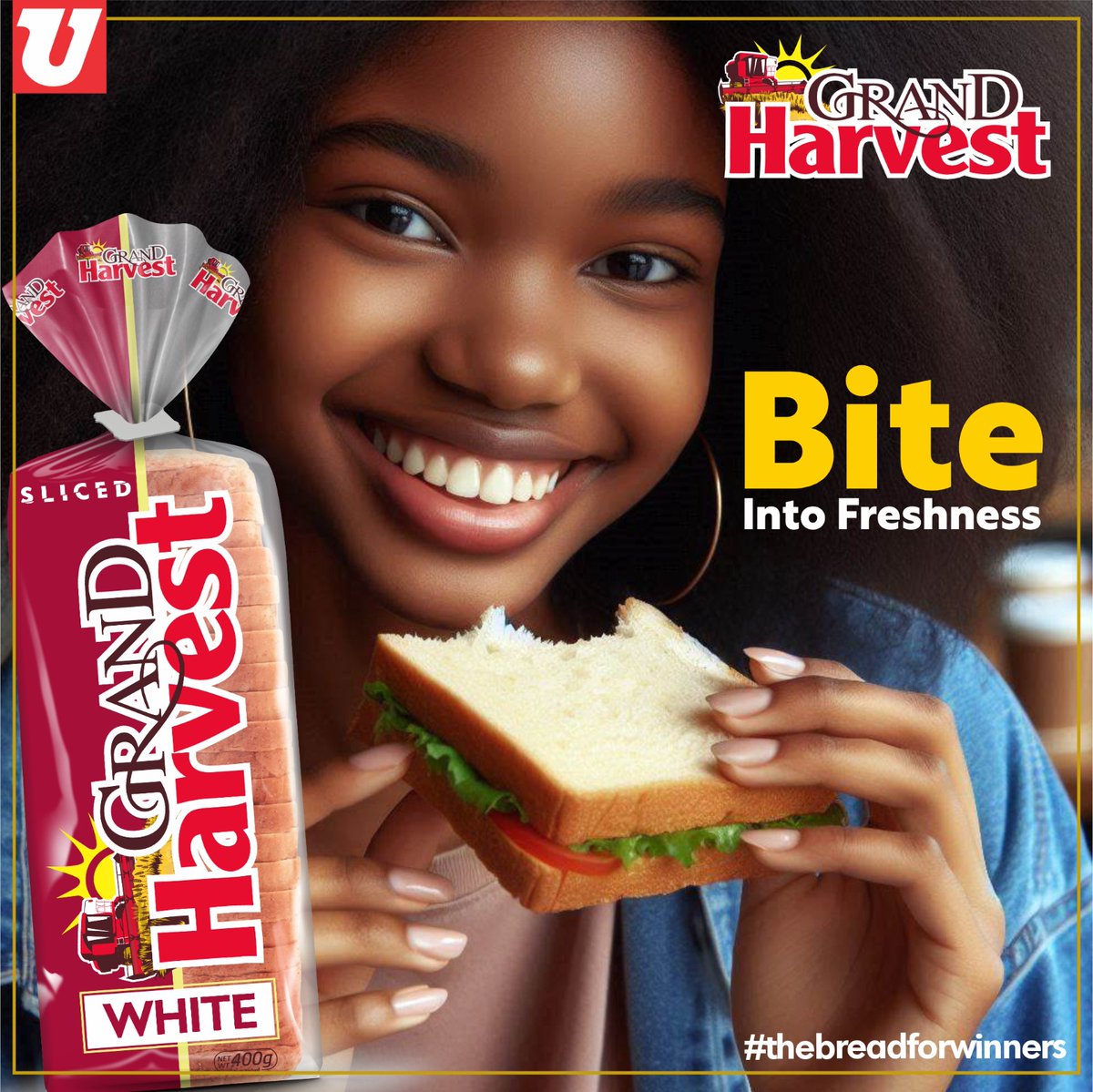 unitedmillers's tweet image. Bite into Freshness!
Enjoy the irresistible softness of Grand Harvest Bread. It's the perfect choice for crafting a tasty sandwich during your lunch break. 

Freshness and flavor in every bite!
Grab yours Now at a duka near you.
#Thebreadforwinners
#UnitedMillers #WhiteBread