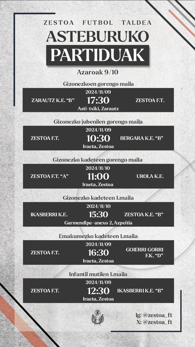 Iritsi da asteburua!