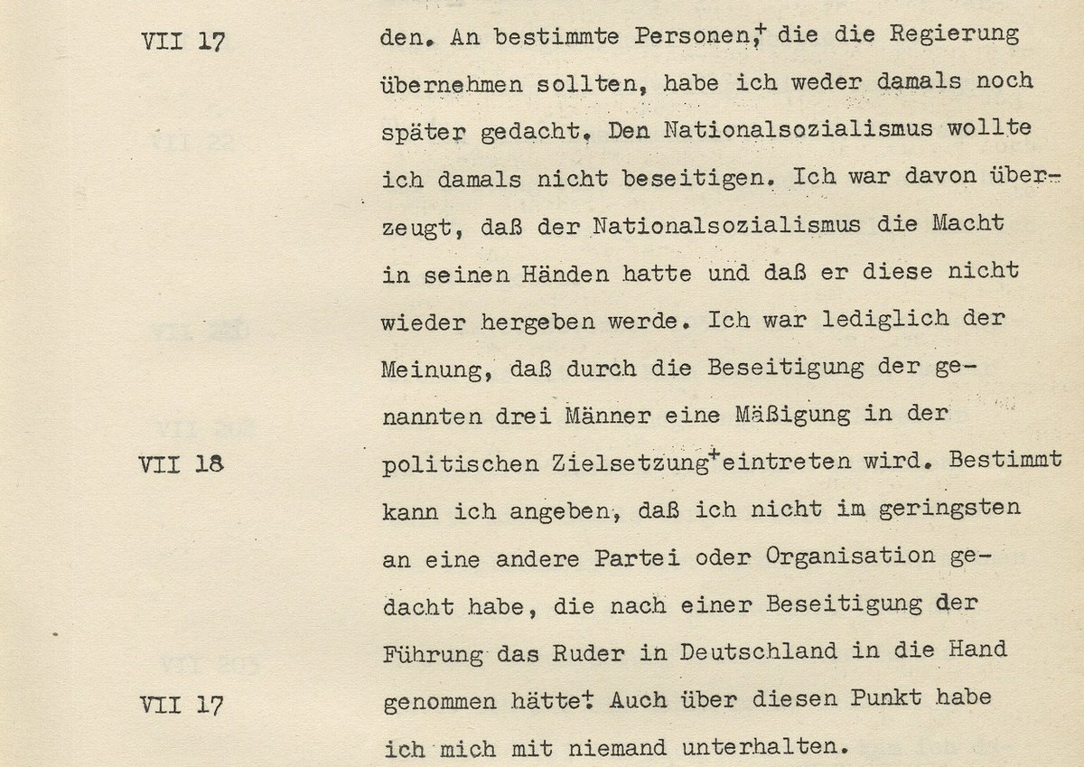 #OTD Allein gegen Hitler: Am 8.11.1939 versuchte der Widerstandskämpfer Georg Elser, Hitler mit einer selbstgebauten Bombe zu töten. Das Attentat scheiterte knapp. Elsers Vernehmungsprotokoll aus dem Bestand des Bundesarchivs gilt als wichtigste Quelle:
bundesarchiv.de/themen-entdeck…