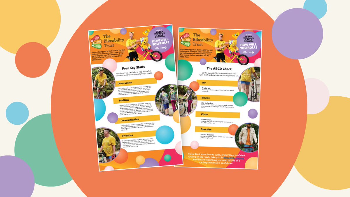 TeamModeshift's tweet image. 🚴‍♂️ Taking part in the @BBCCiN #HowWillYouRoll Challenge? Check out these top cycling tips from our friends at @Bikeability! Don’t forget to log your efforts towards your STARS Accreditation.⭐

Tap GET RESOURCES to download yours! 🔗 ow.ly/nvt650TZ37b #ChildrenInNeed