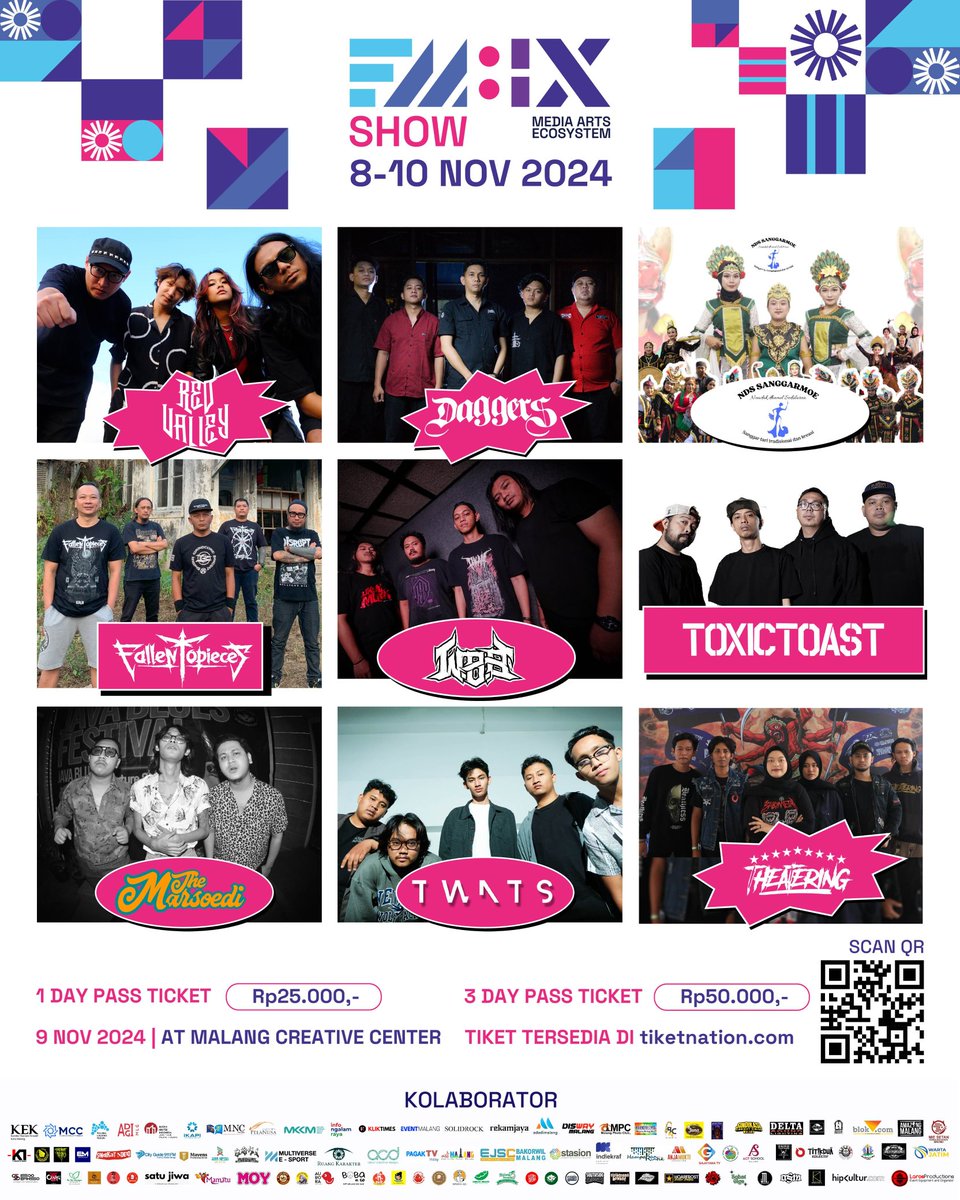 Besok di Malang Creative Center bareng WBB. Gasskeun! 🔥